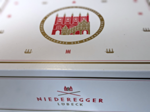 Verpackung Niederegger